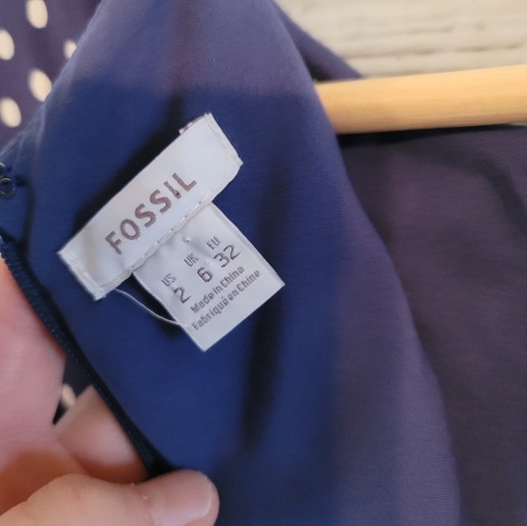 Fossil polka dot dress - Picture 2 of 3